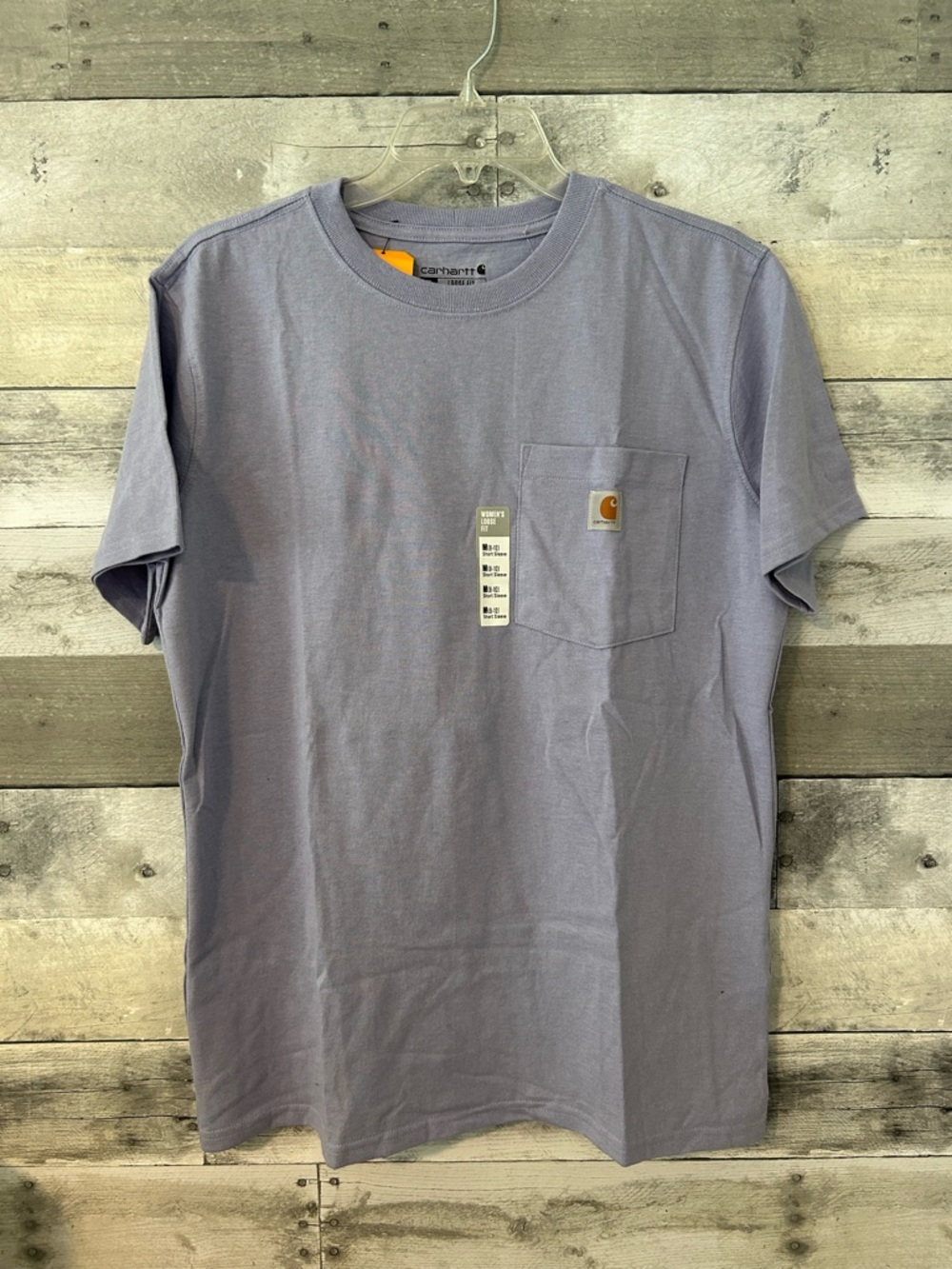 Carhartt Lavender Short Sleeve Pocket Tee